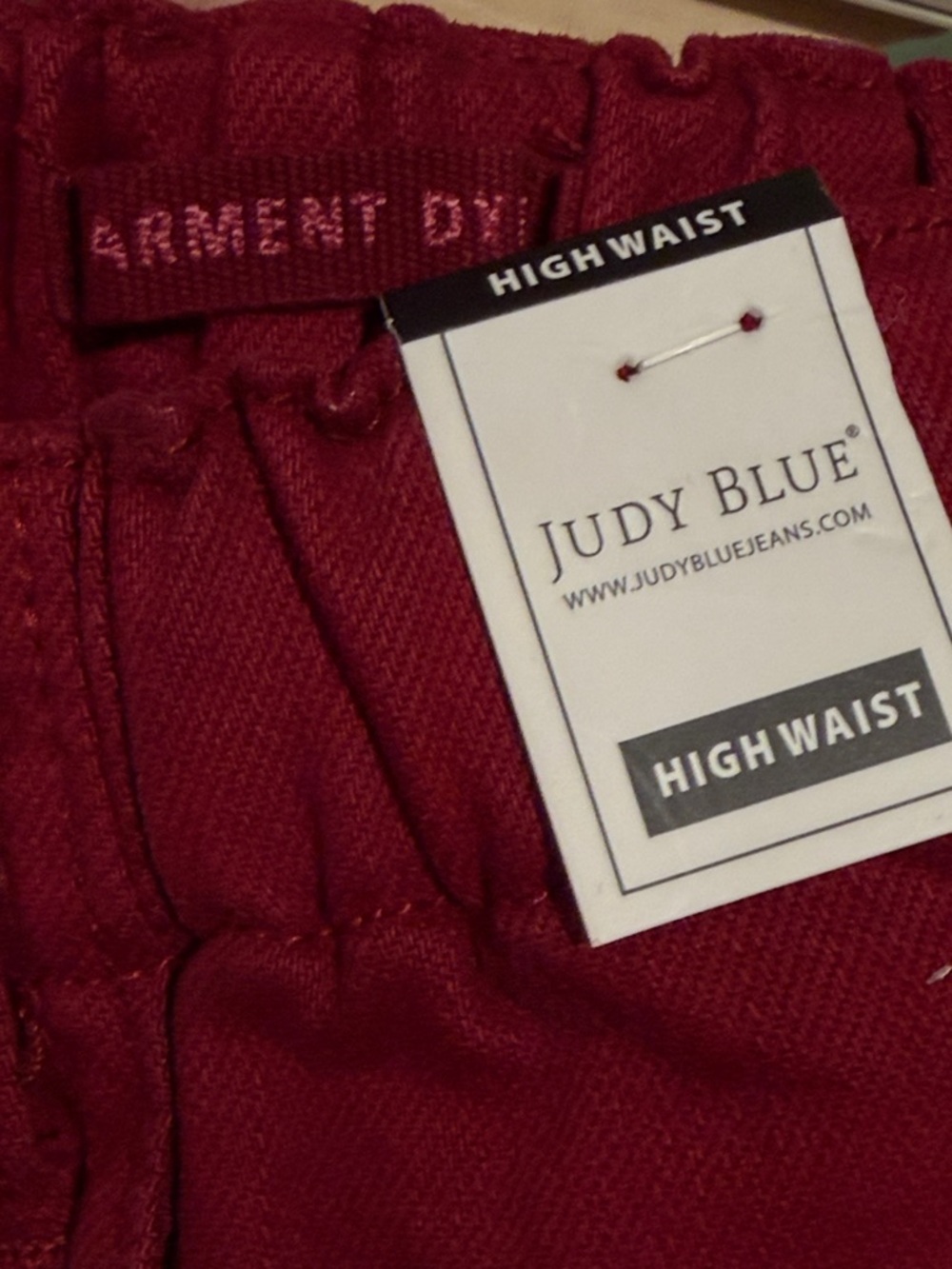 Judy Blue Scarlet High Waist Pants 9/29 NWT - Picture 5 of 7